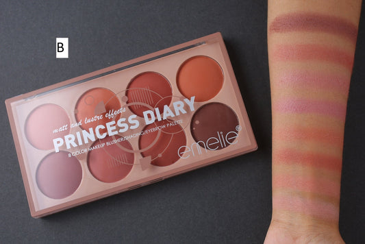 Emelie | Princess Diary 8 Color Blusher/Eyeshadow