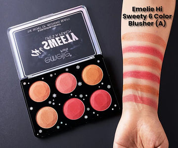 Emelie | Hi Sweety 6-Color Blush Kit